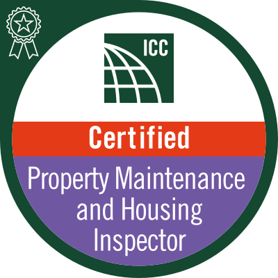ICC - Certified Property Maintenance and Housing Inspector